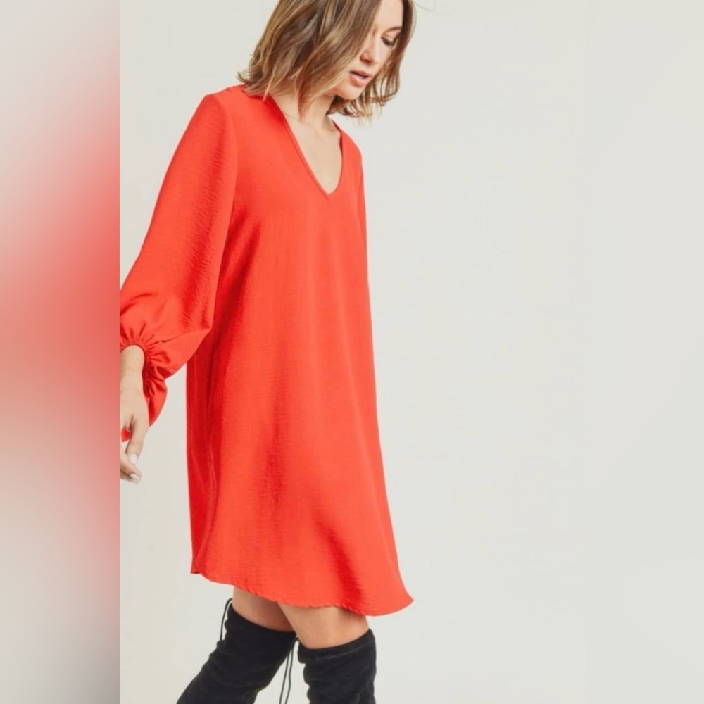🆕 She + Sky Long Sleeve Mini Dress Size Large